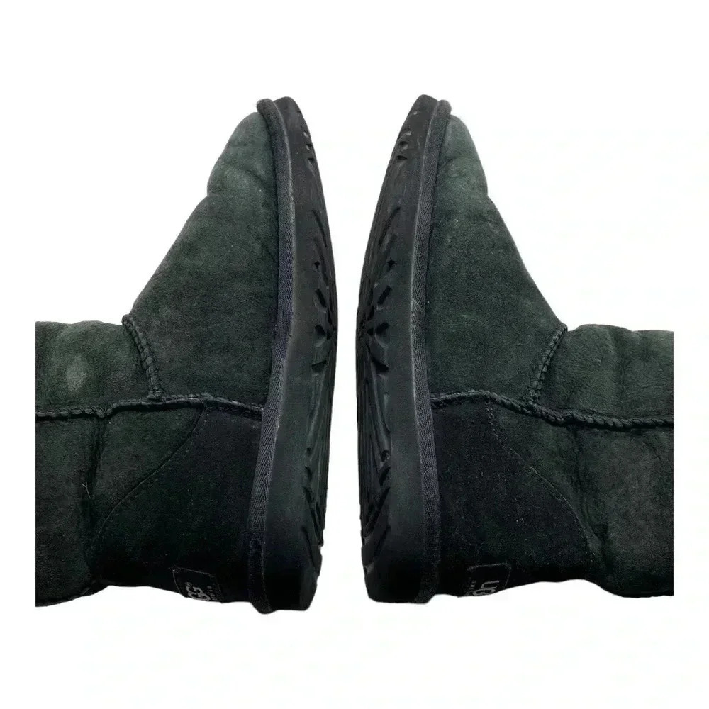 UGG short black/grey boot size 6 - Picture 4 of 7